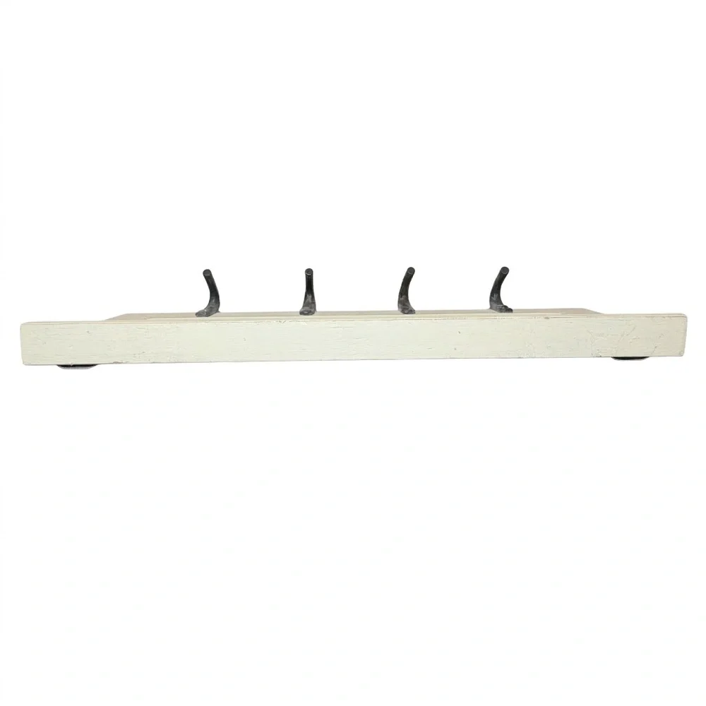Rustic Soda Bottle Cap Wall Shelf & Coat Rack – 18